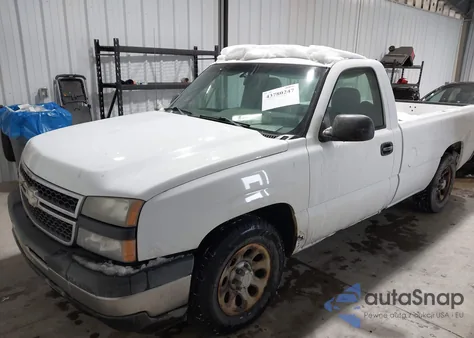 2006 Chevrolet Silverado 1500 Work Truck from USA, damaged, VIN 3GCEC14X86G254294